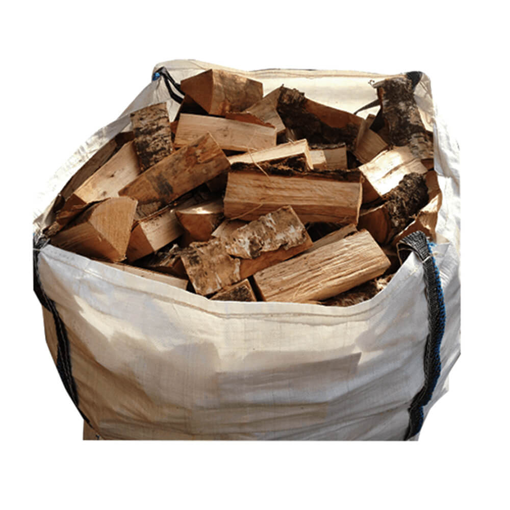 Bûches de frêne séché au four – DUAL Bulk Bag