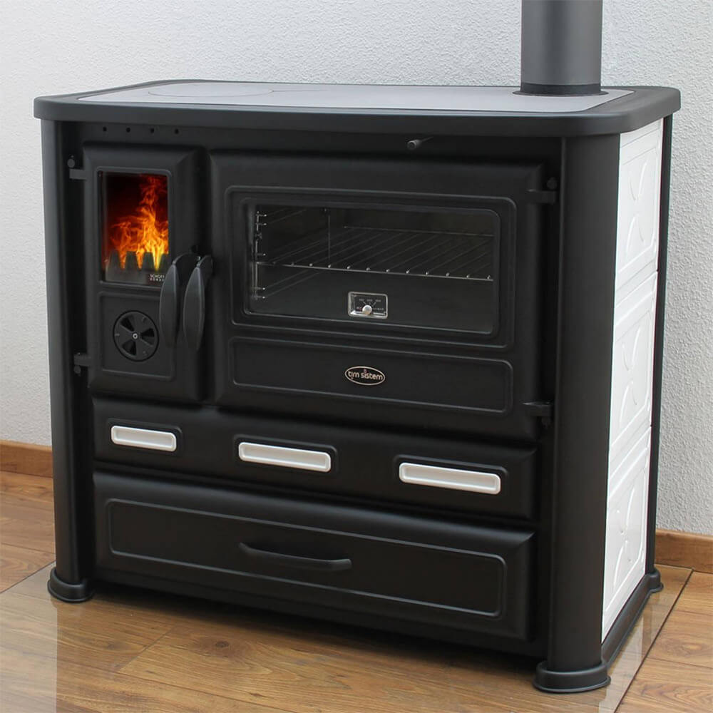 Cuisinière à Bois Asciaju – 9 kW